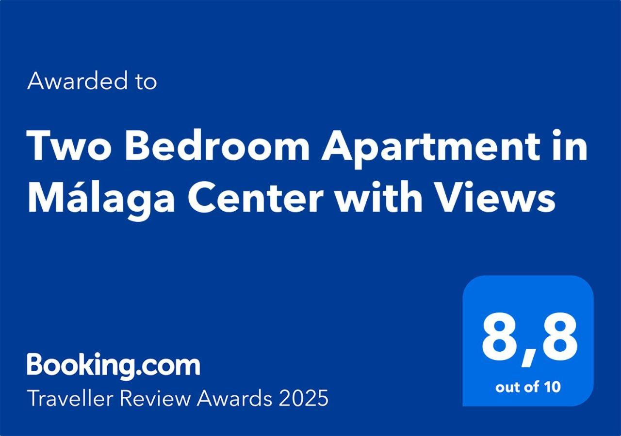 Two Bedroom Apartment In Malaga Center With Views Kültér fotó